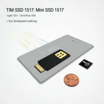 SSD شبیه سیم‌کارت