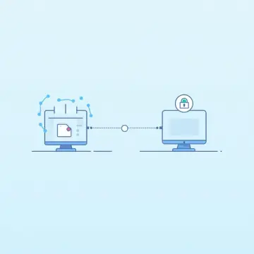 آموزش اشتراک‌گذاری امن فایل بین دو کامپیوتر