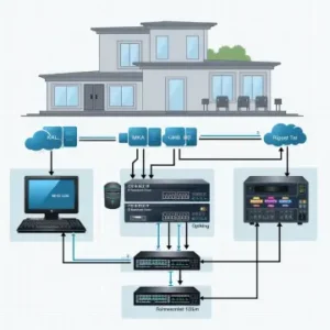پیاده‌سازی VLAN در دوربین مداربسته